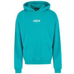 Comme Des Fuckdown Green Cotton Men Hoodie - XS - Hoodies