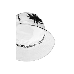 Comme Des Fuckdown Palm Print Chic Fisherman Hat - UNI
