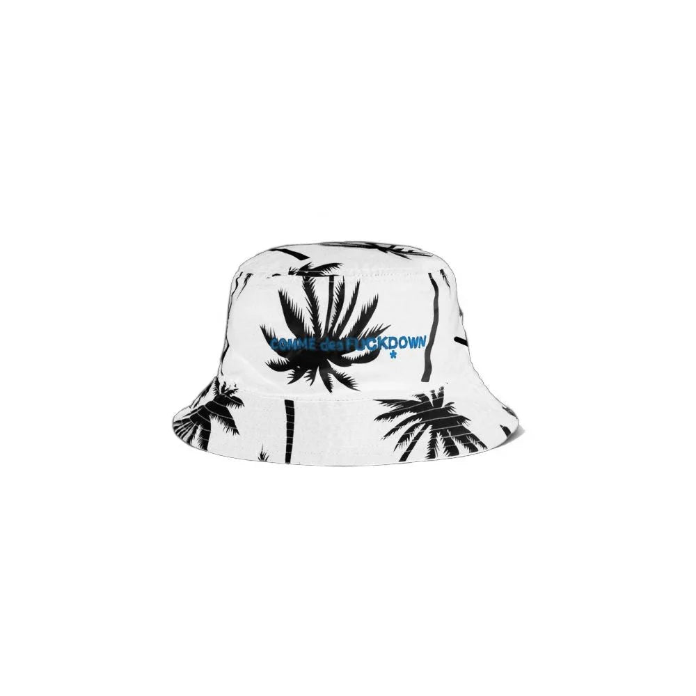 Comme Des Fuckdown Palm Print Chic Fisherman Hat - UNI