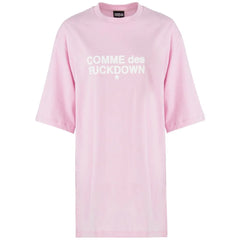 Comme Des Fuckdown Pink Cotton Dress - M - Dresses