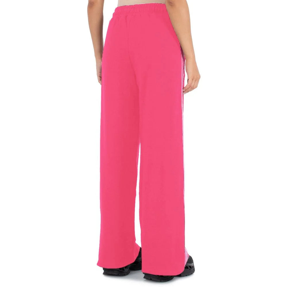Comme Des Fuckdown Pink Cotton Women Palazzo Pants - Trousers
