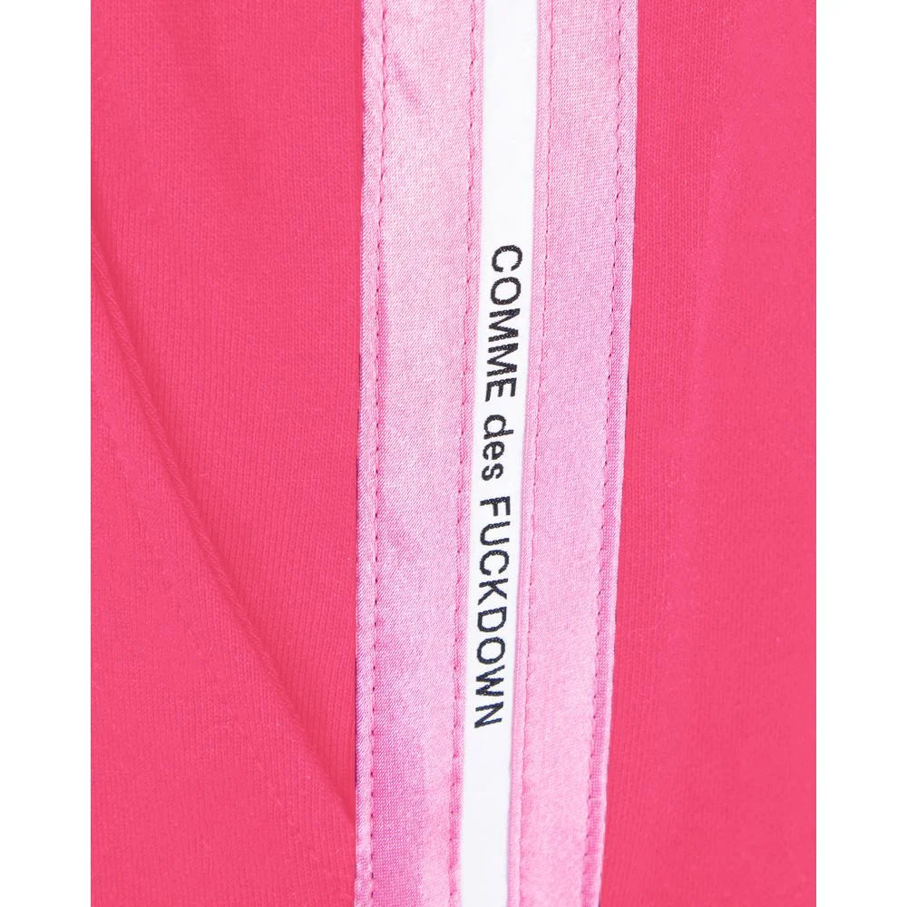 Comme Des Fuckdown Pink Cotton Women Palazzo Pants - Trousers