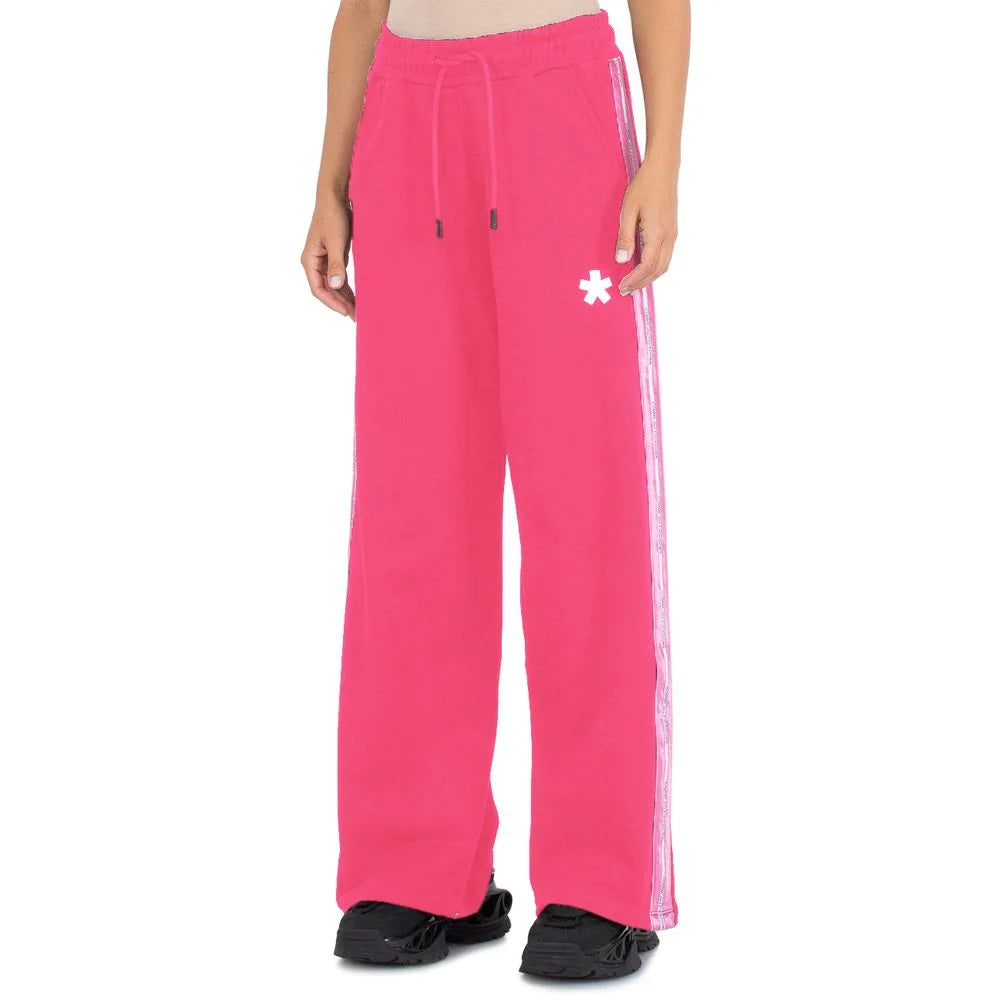Comme Des Fuckdown Pink Cotton Women Palazzo Pants - Trousers