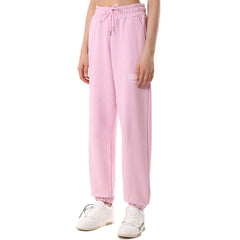 Comme Des Fuckdown Pink Cotton Women Sweatpant - Sweatpants