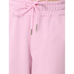 Comme Des Fuckdown Pink Cotton Women Sweatpant - Sweatpants