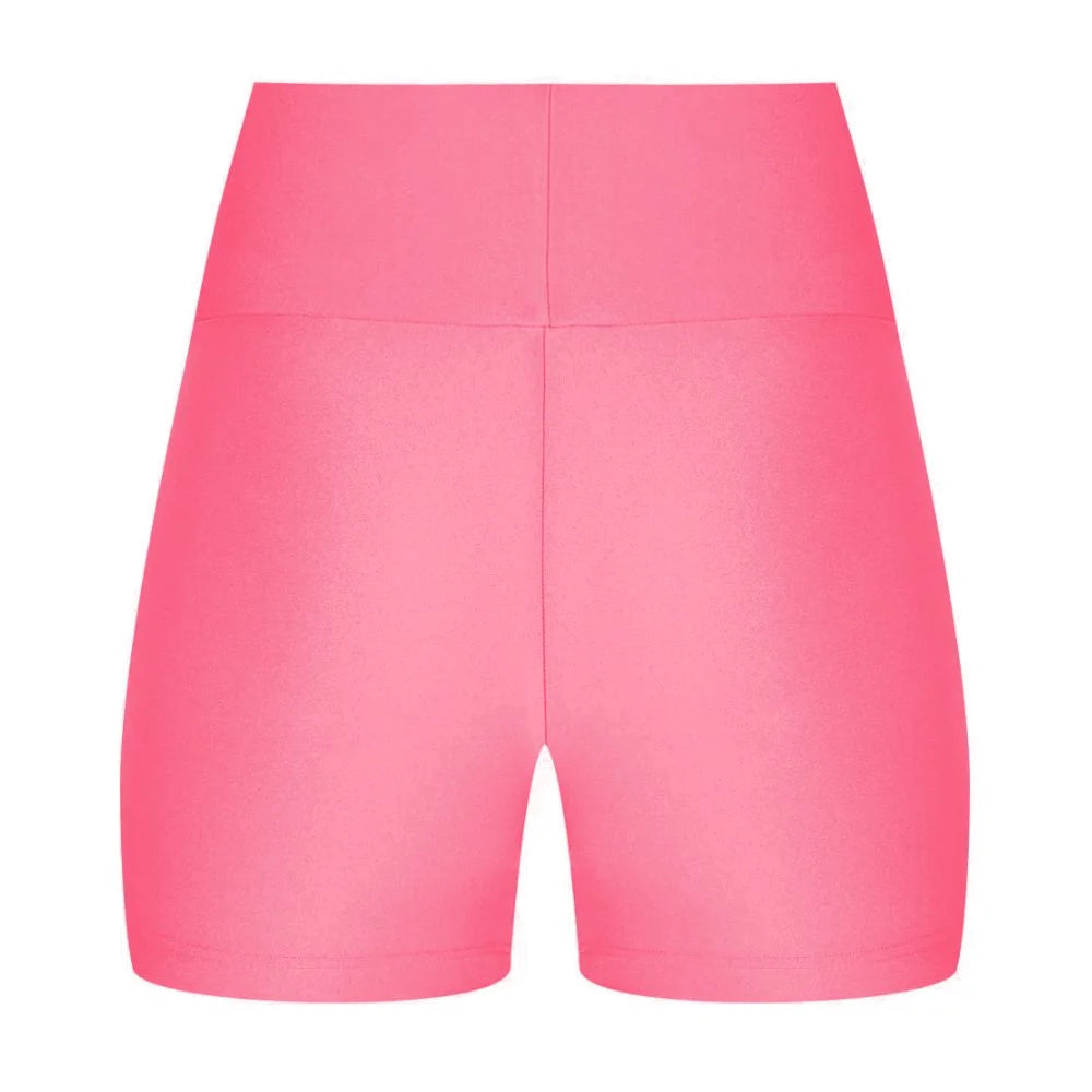 Comme Des Fuckdown Pink Polyester Short - S - Short Trousers