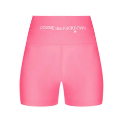 Comme Des Fuckdown Pink Polyester Short - S - Short Trousers