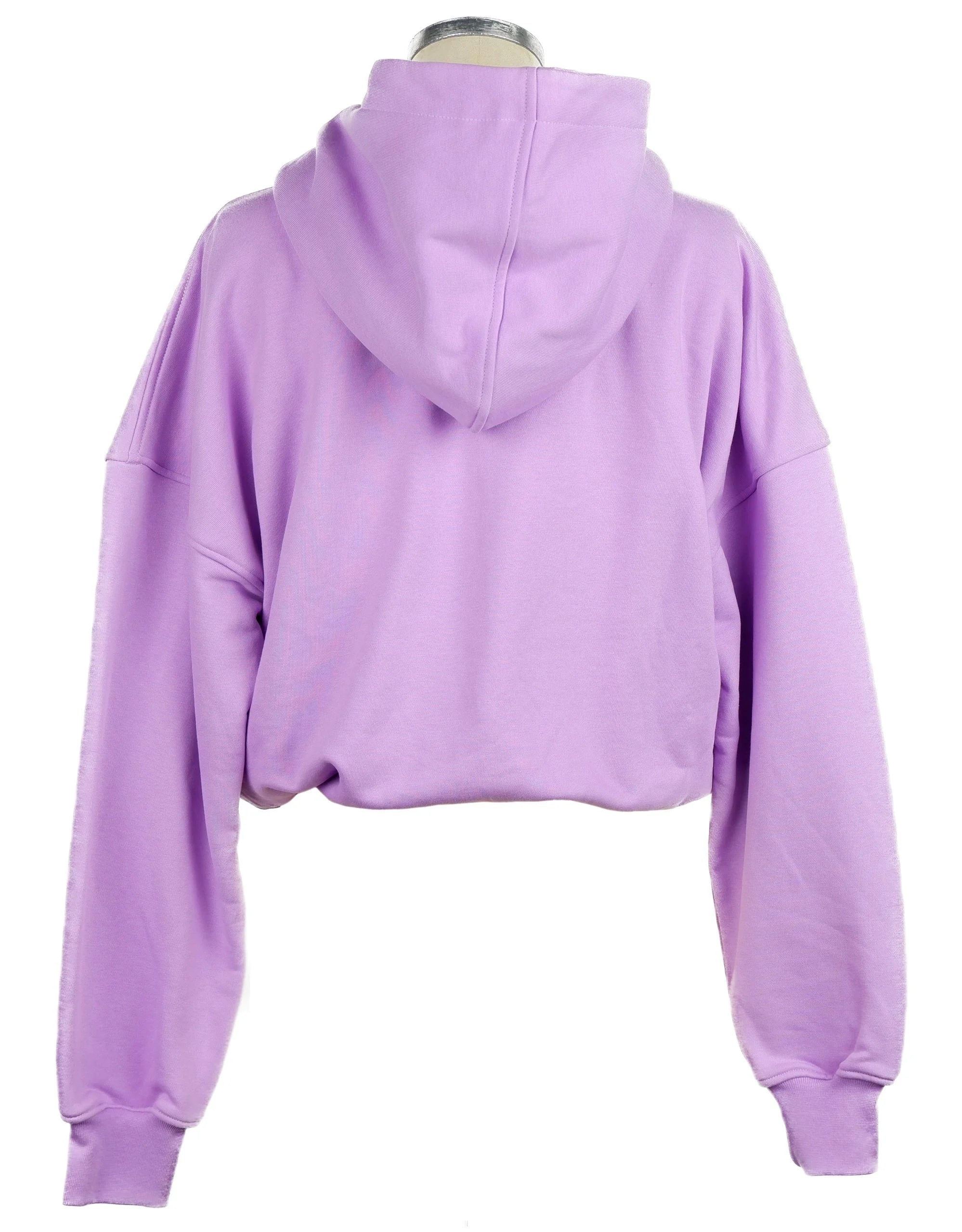 Comme Des Fuckdown Purple Cotton Women Sweater - S - Hoodies