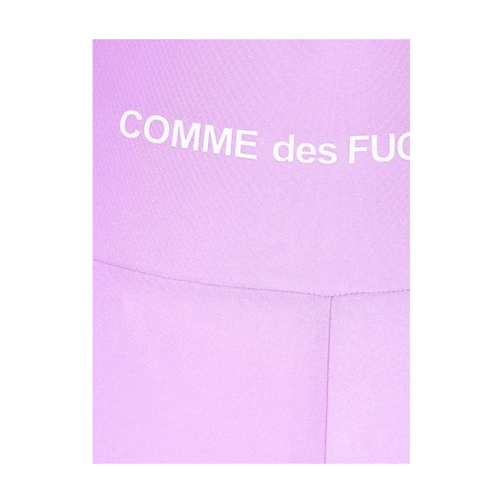 Comme Des Fuckdown Purple Polyester Short - S