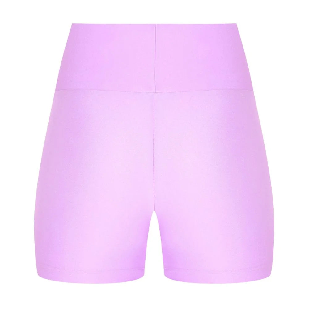 Comme Des Fuckdown Purple Polyester Short - S