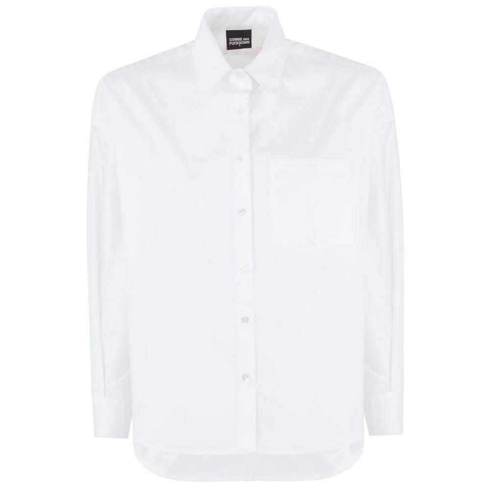 Comme Des Fuckdown White Cotton Shirt - Shirts