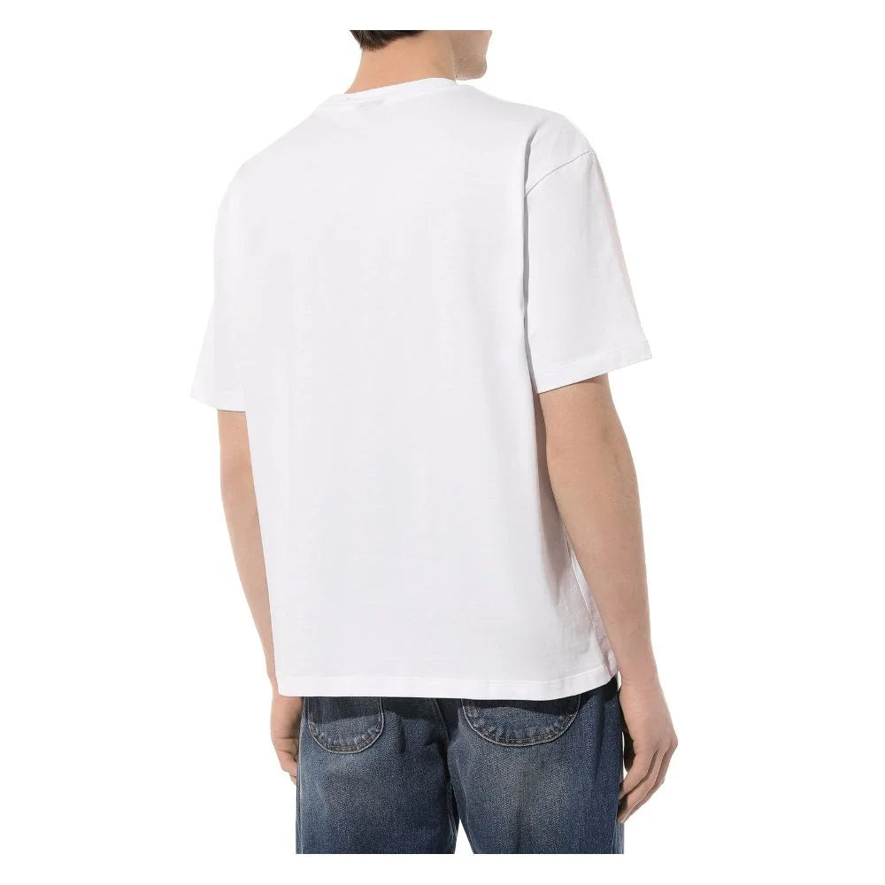 Comme Des Fuckdown White Cotton T-Shirt - T-Shirts