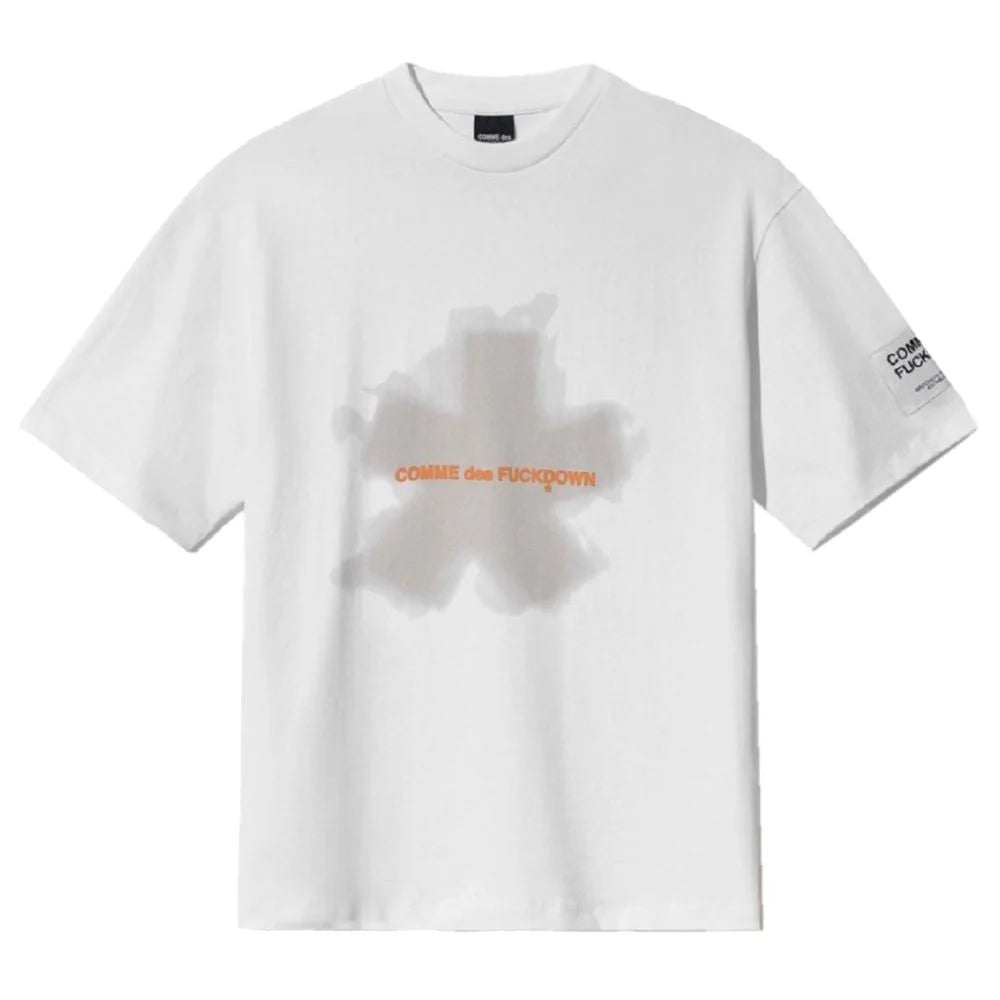Comme Des Fuckdown White Cotton T-Shirt - XXL - T-Shirts