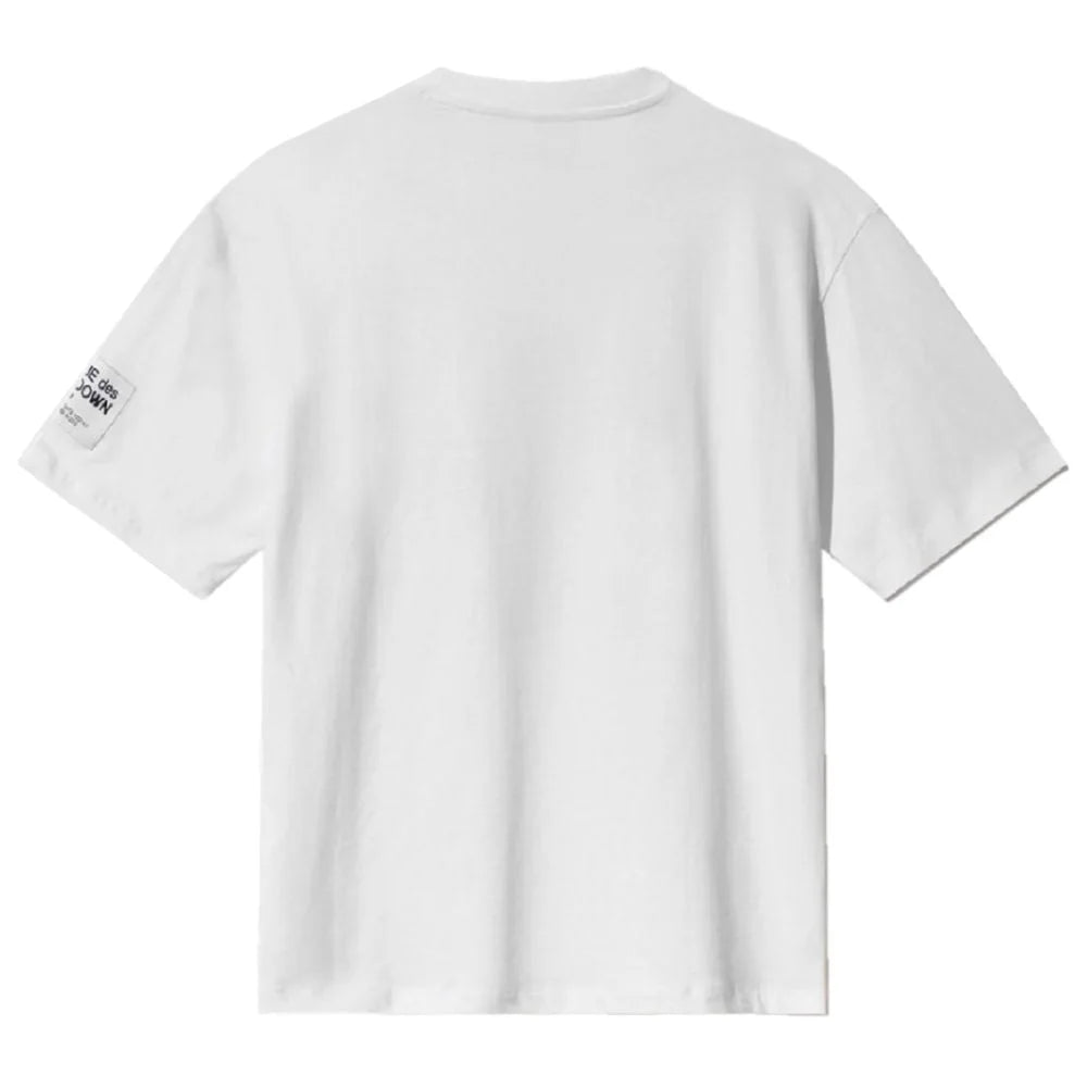 Comme Des Fuckdown White Cotton T-Shirt - XXL - T-Shirts
