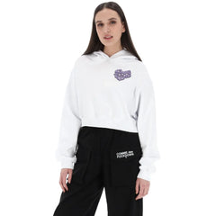 Comme Des Fuckdown White Cotton Women Sweatshirt - Sweatshirts