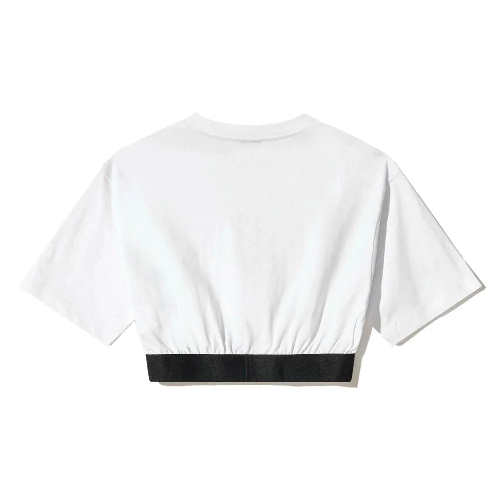 Comme Des Fuckdown White Cotton Women T-Shirt - S - T-Shirts