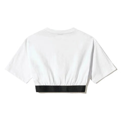 Comme Des Fuckdown White Cotton Women T-Shirt - S - T-Shirts