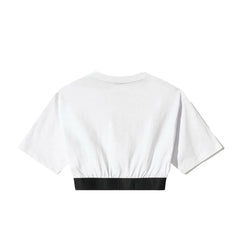 Comme Des Fuckdown White Cotton Women T-Shirt - T-Shirts