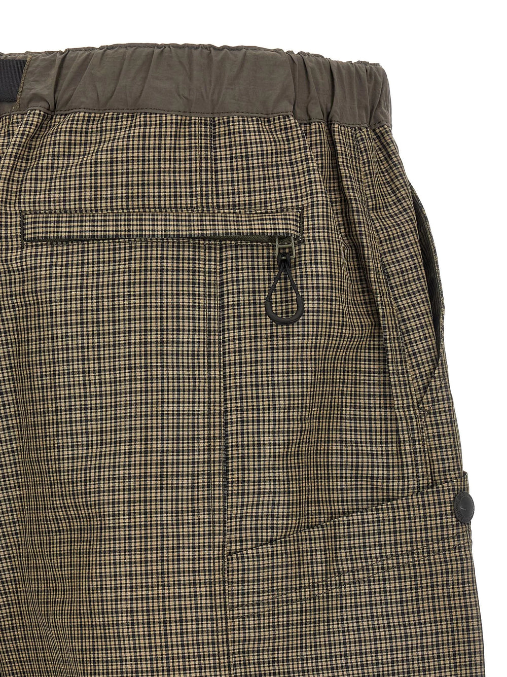 Comme Des Garçons Bicolor Linen Bermuda Shorts - L