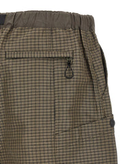 Comme Des Garçons Bicolor Linen Bermuda Shorts - L