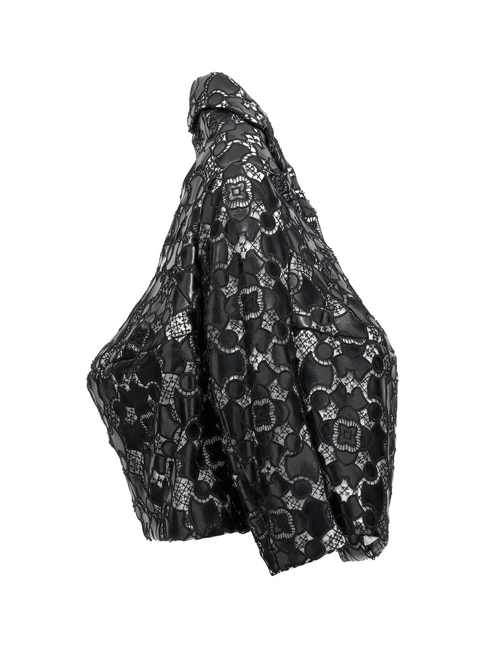Comme Des Garçons Bicolor Polyethylene Leather Jacket - S