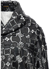 Comme Des Garçons Bicolor Polyethylene Leather Jacket - S