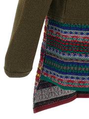 Comme Des Garçons Bicolor Wool Cardigan - M