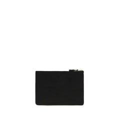 Billetera Comme Des Garçons en cuero negro Bos Taurus
