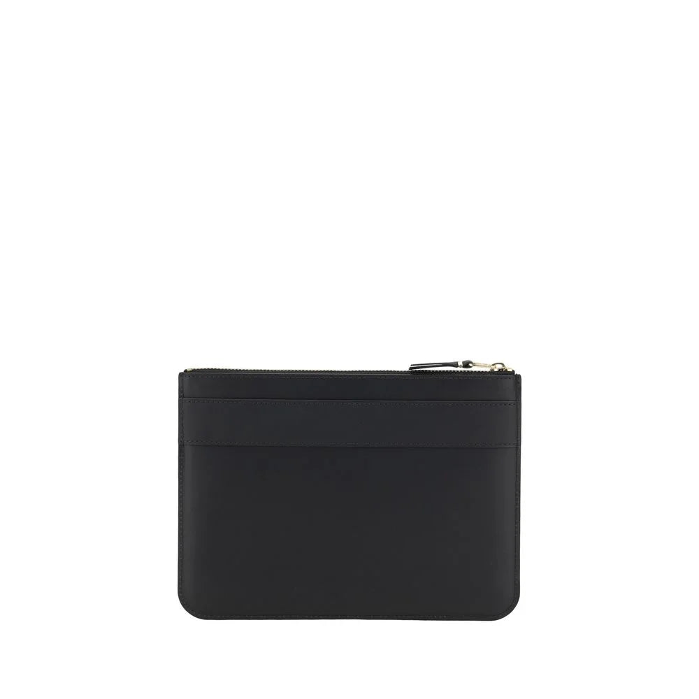 Comme Des Garçons Black Calf Leather Bos Taurus Wallet