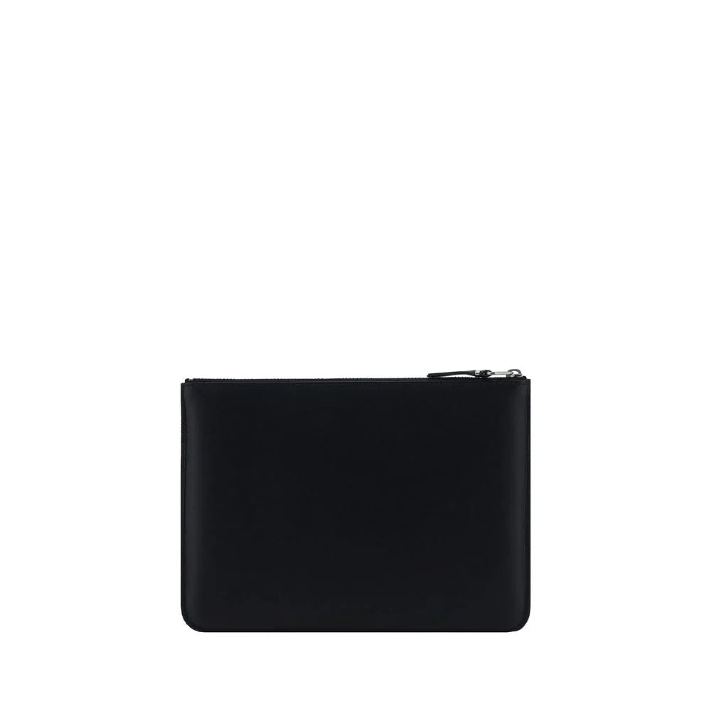 Comme Des Garçons Black Calf Leather Bos Taurus Wallet