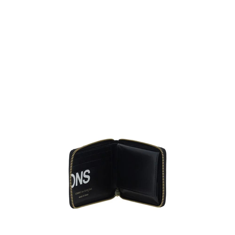 Comme Des Garçons Black Calf Leather Bos Taurus Wallet