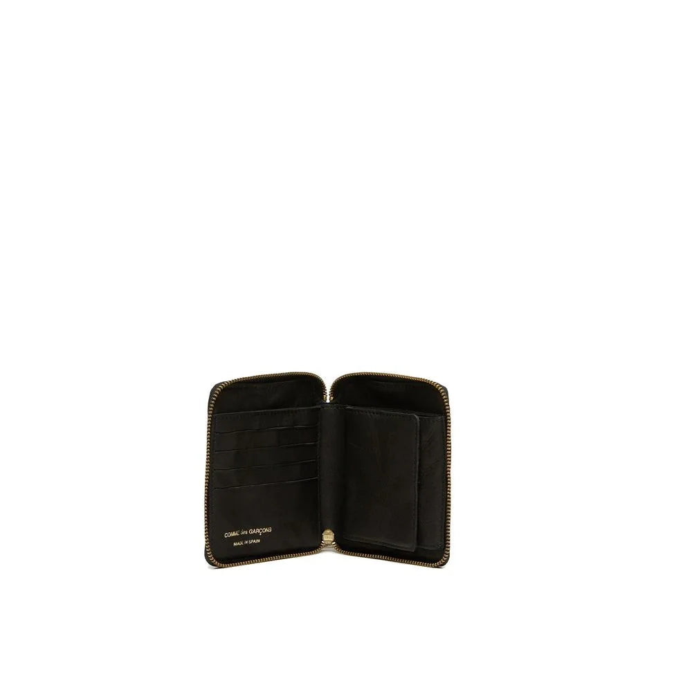 Comme Des Garçons Black Calfskin Wallet