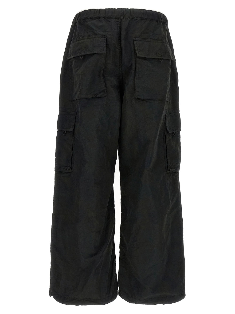 Comme Des Garçons Black Nylon Cargo Pants - M
