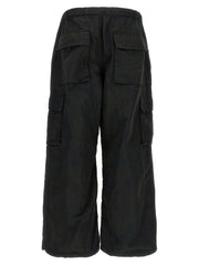 Comme Des Garçons Black Nylon Cargo Pants - M