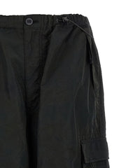 Comme Des Garçons Black Nylon Cargo Pants - M