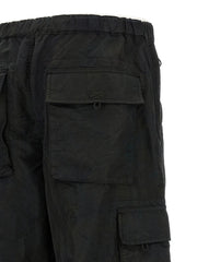 Comme Des Garçons Black Nylon Cargo Pants - M
