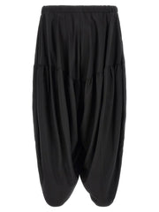 Comme Des Garçons Black Polyester Casual Pants