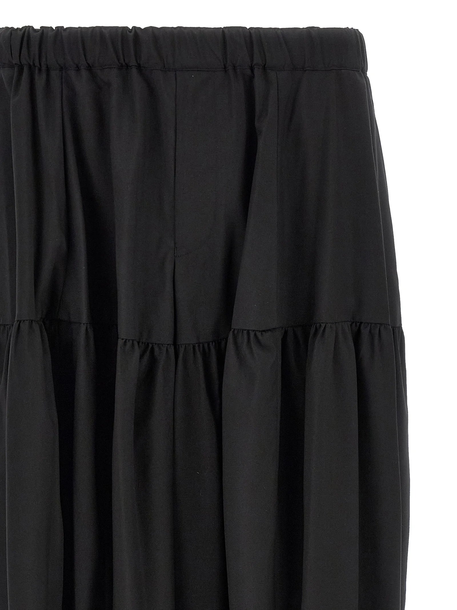 Comme Des Garçons Black Polyester Casual Pants