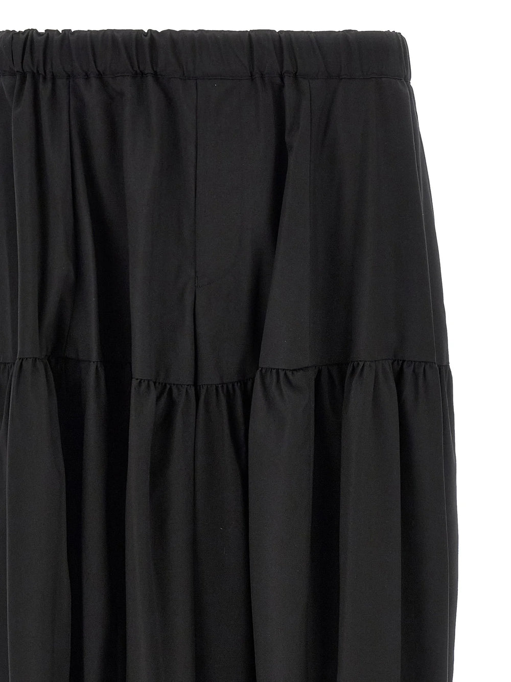 Comme Des Garçons Black Polyester Casual Pants
