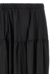 Comme Des Garçons Black Polyester Casual Pants