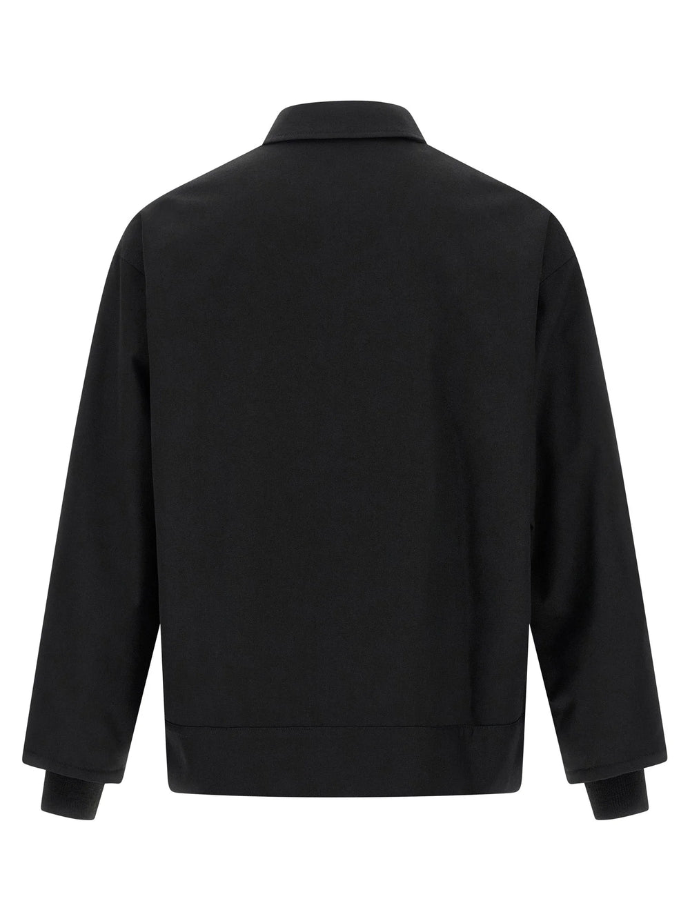 Comme Des Garçons Black Polyester Full-Length Jacket