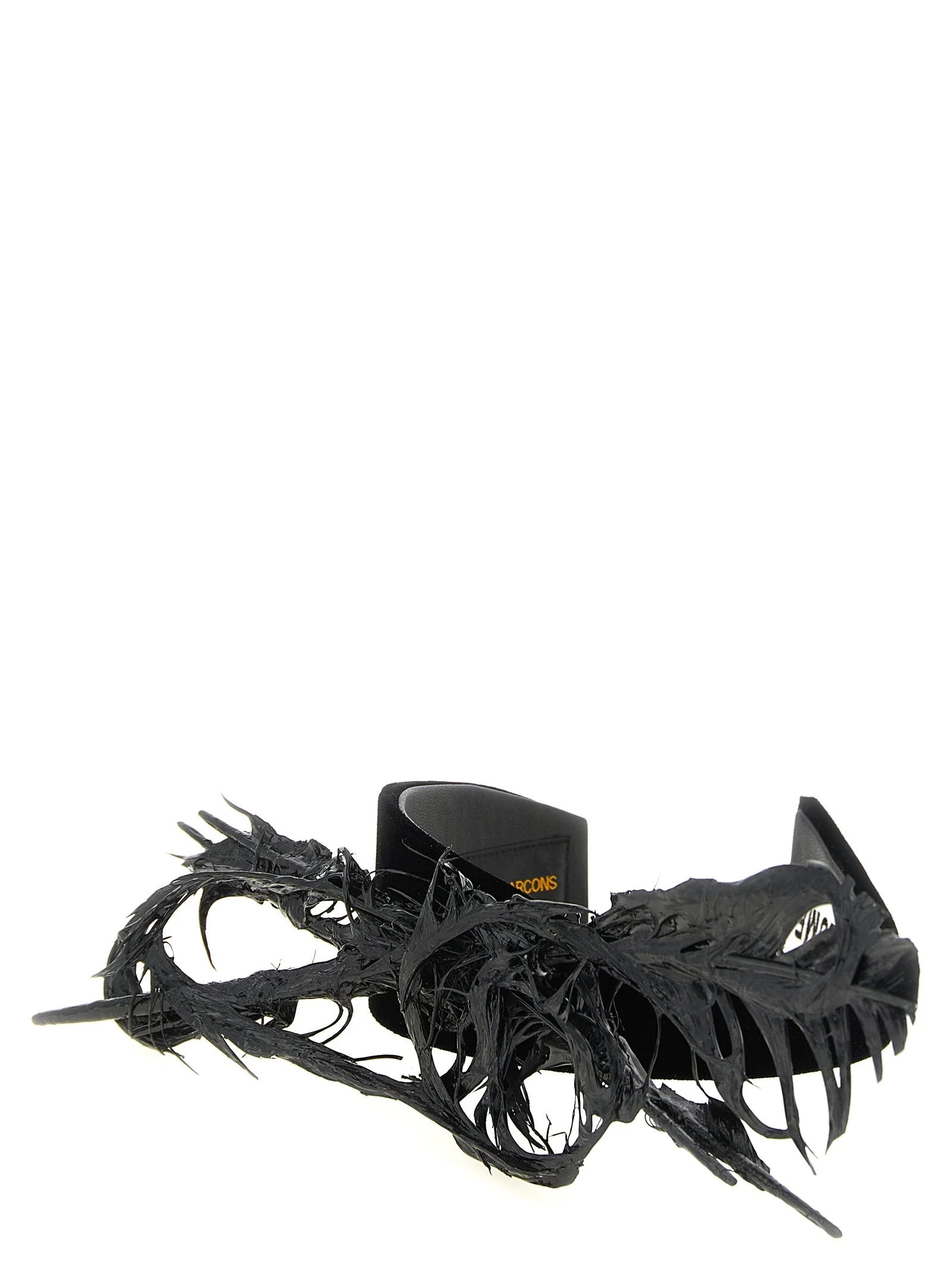 Comme Des Garçons Black Rayon Headband