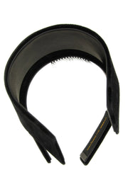 Comme Des Garçons Black Rayon Headband