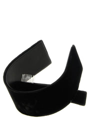 Comme Des Garçons Black Rayon Headband