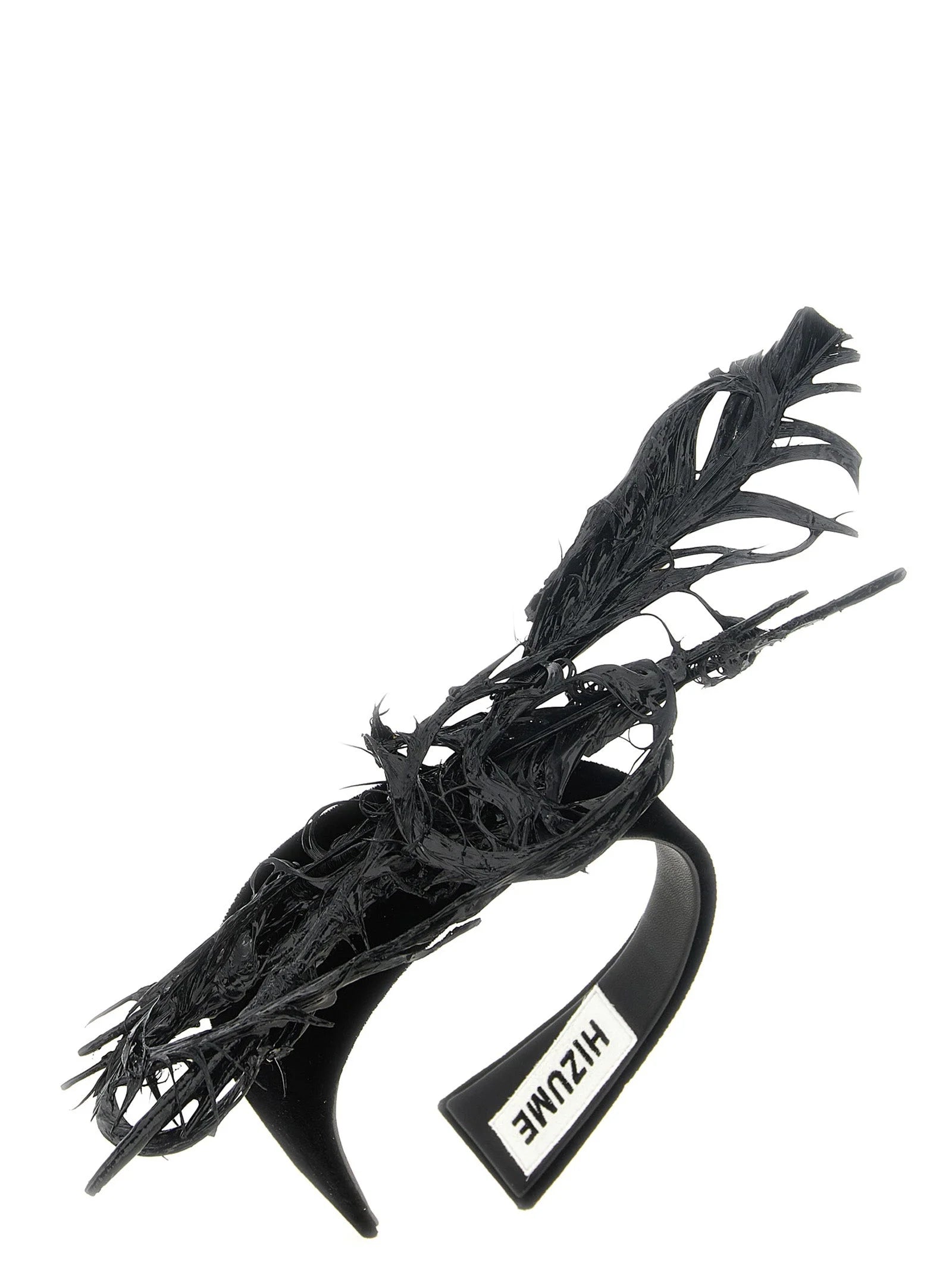 Comme Des Garçons Black Rayon Headband