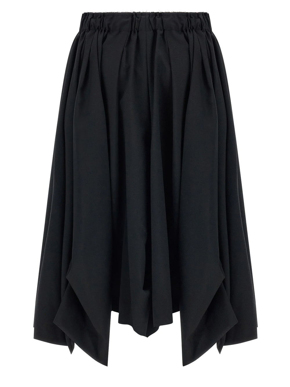 Comme Des Garçons Black Wool Bermuda Shorts - S