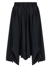 Comme Des Garçons Black Wool Bermuda Shorts - S