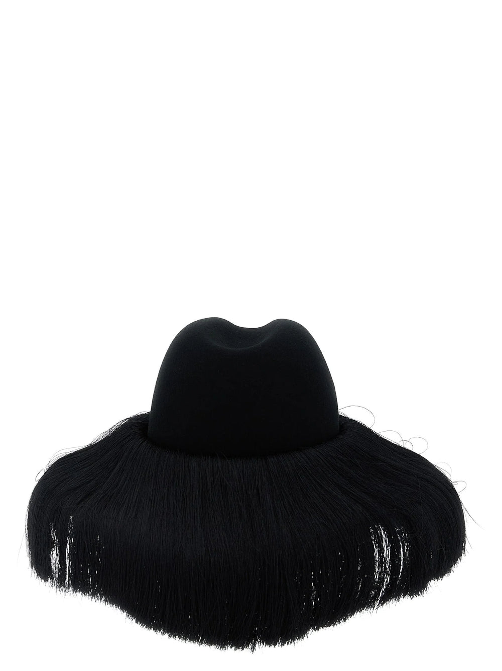 Comme Des Garçons Black Wool Fedora - UNI