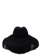 Comme Des Garçons Black Wool Fedora - UNI