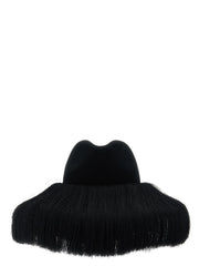 Comme Des Garçons Black Wool Fedora - UNI